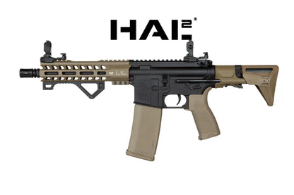 Specna Arms RRA &amp; SI SA-E17 EDGE™ PDW HAL 2™ Karabiner – Half-Tan (unter 0,5 Joule)