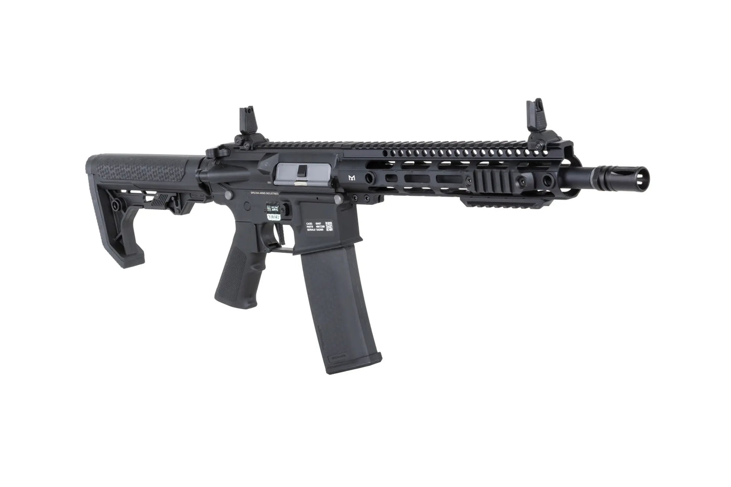 Specna Arms SA-C20-L CORE™ Gen. 2 HAL™ ETU Light Ops Schaft ASG Karabiner – Schwarz (unter 0,5 Joule)