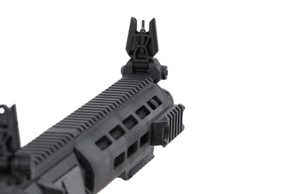 Specna Arms SA-F03 FLEX™ Gen.2 BLDC™ HAL ETU™ ASG Karabiner – Schwarz (unter 0,5 Joule)