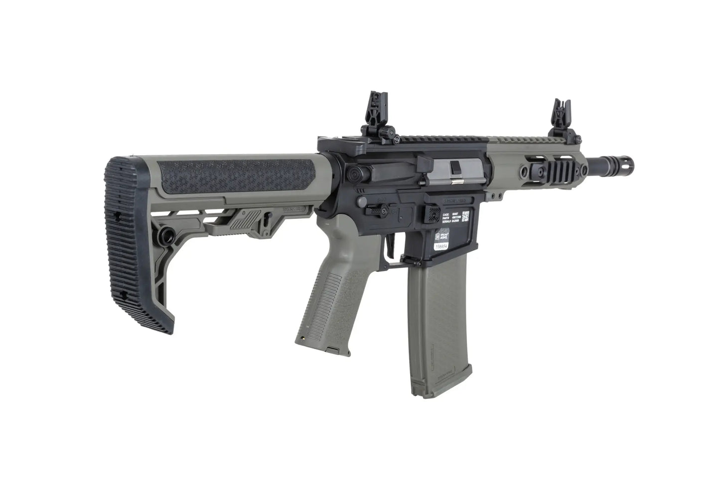 Specna Arms SA-F04-RL FLEX™ Gen.2 BLDC™ HAL ETU™ Light Ops / New Receiver ASG Karabiner – Olive (unter 0,5 Joule)