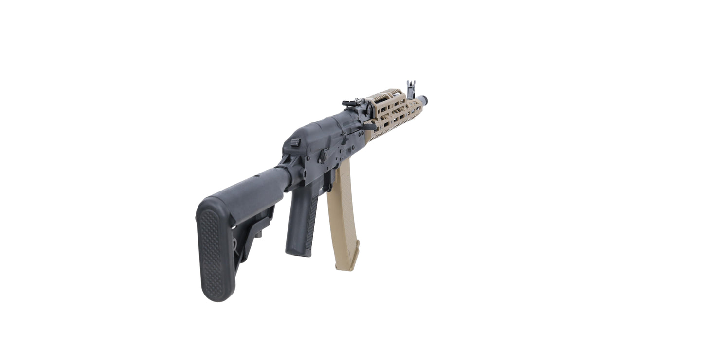 Specna Arms KPYK AK SA-PJ14 PRIME™ BLDC™ Aster II ETU Sturmgewehr – Halbbraun / Tan (0,5 Joule)