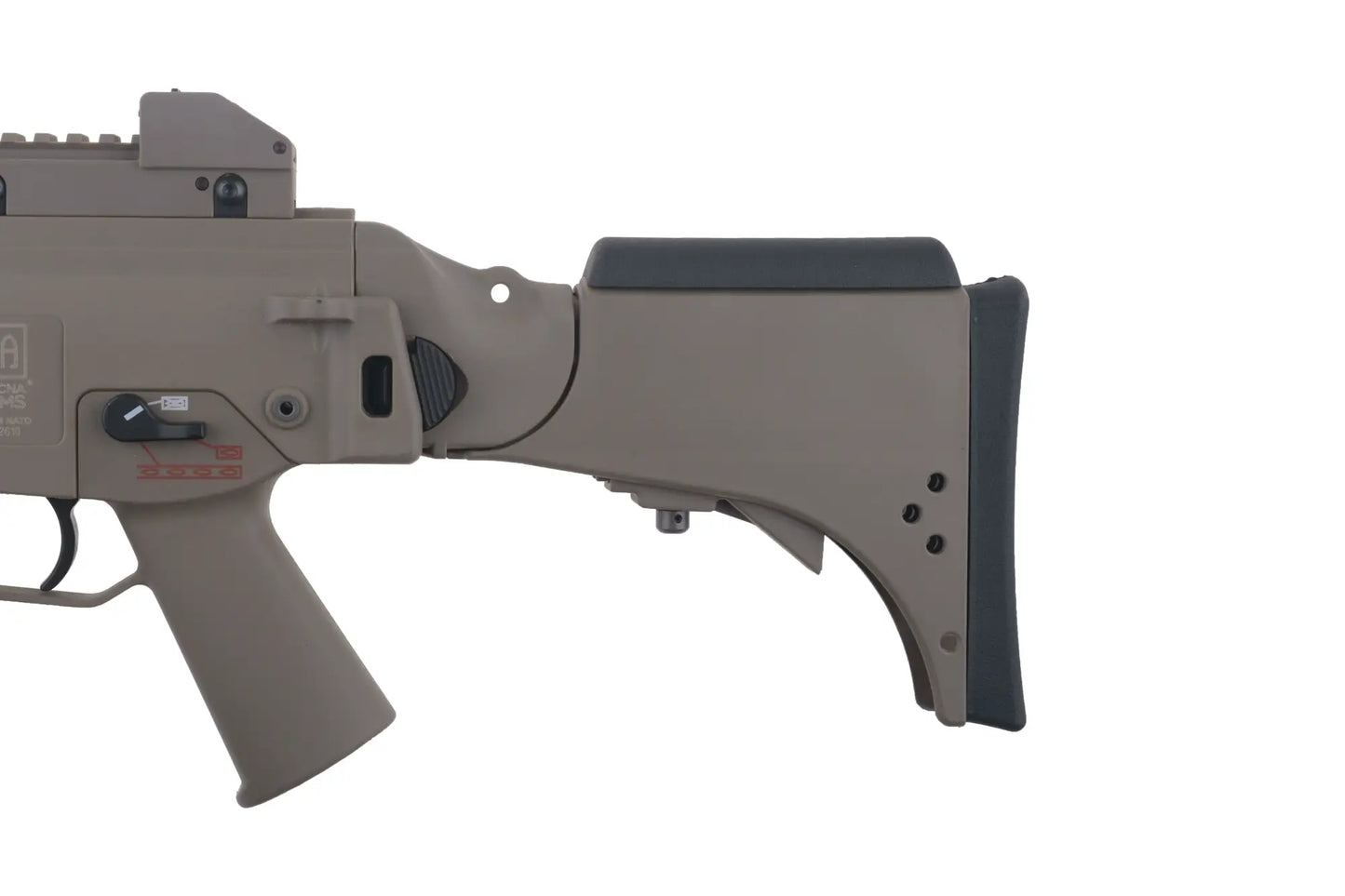Specna Arms SA-G12V EBB Karabiner Nachbildung – Tan (unter 0,5 Joule)