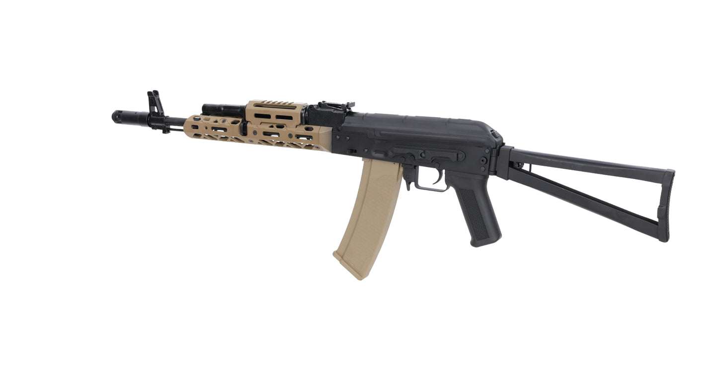 Specna Arms KPYK AK SA-PJ13 PRIME™ BLDC™ Aster II ETU Sturmgewehr – Halbbraun (0,5 Joule)
