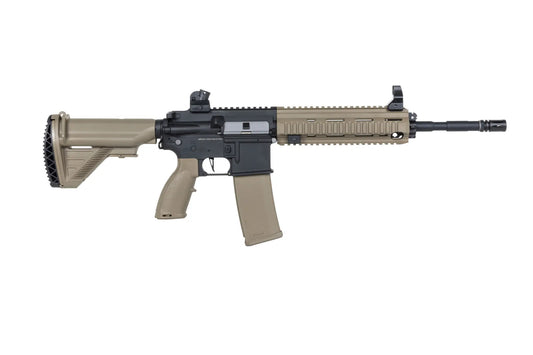 Specna Arms SA-FH07 FLEX™ Gen.2 HAL ETU™ ASG Karabiner – Halbbraun / Half-Tan (unter 0,5 Joule)