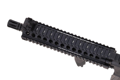 Specna Arms Colt x Daniel Defense® MK18 10.5'' SA-P19 PRIME™ BLDC™ Aster II ETU Sturmgewehr – Schwarz (unter 0,5 Joule)