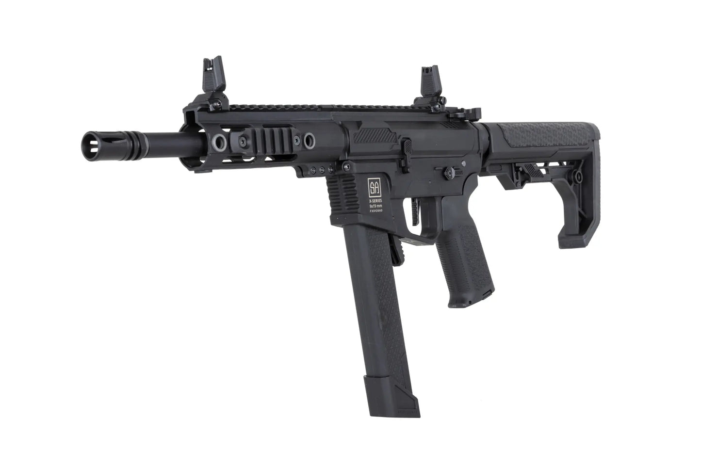 Specna Arms SA-FX01 FLEX™ Gen.2 BLDC™ HAL ETU™ ASG Karabiner – Schwarz (unter 0,5 Joule)