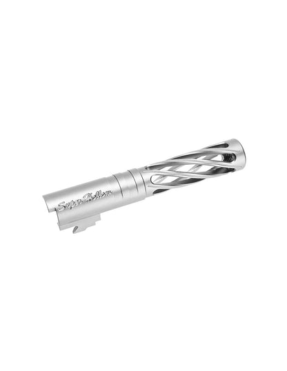 Dr.Black TM Hi-Capa 4.3 GBB Outer Barrel Dinging – Silber