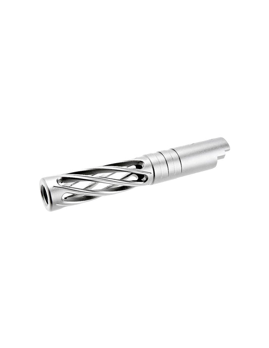 Dr.Black TM Hi-Capa 4.3 GBB Outer Barrel Dinging – Silber