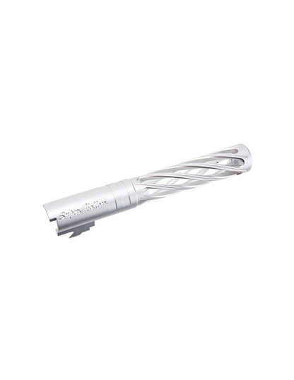 Dr.Black TM Hi-Capa 5.1 GBB Outer Barrel Dinging – Silber