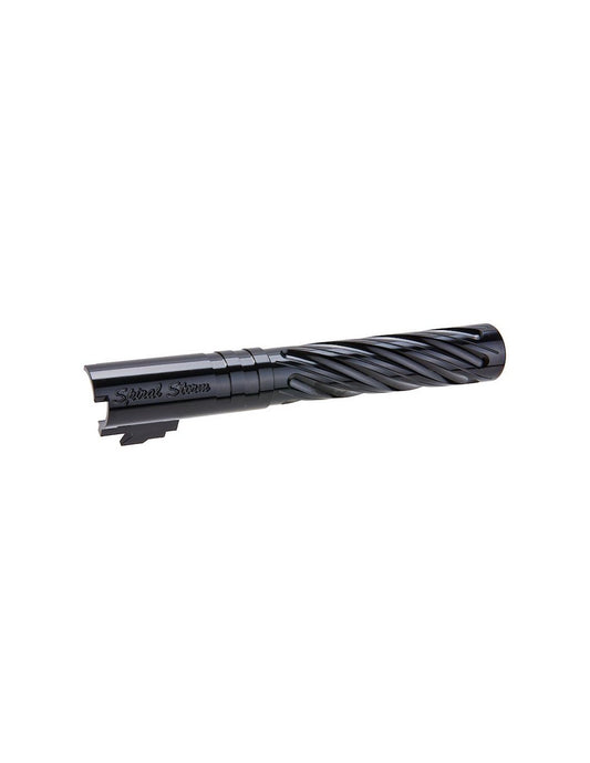 Dr.Black TM Hi-Capa 5.1 GBB Outer Barrel Spiral Storm – Schwarz