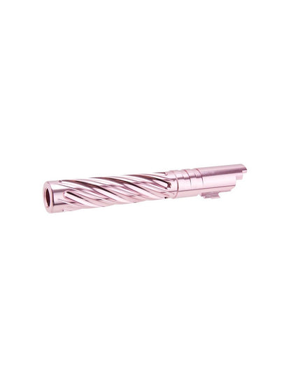 Dr.Black TM Hi-Capa 5.1 GBB Outer Barrel Spiral Storm – Pink