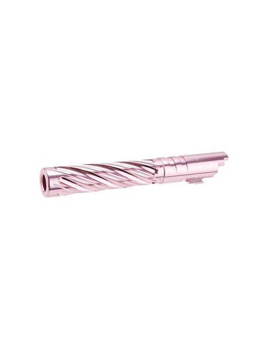 Dr.Black TM Hi-Capa 5.1 GBB Outer Barrel Spiral Storm – Pink
