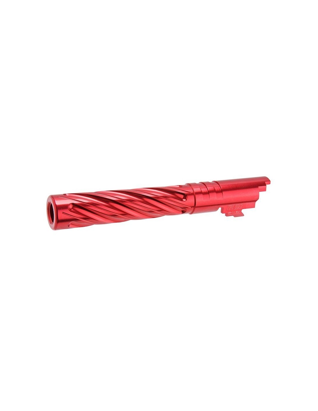 Dr.Black TM Hi-Capa 5.1 GBB Outer Barrel Spiral Storm – Rot