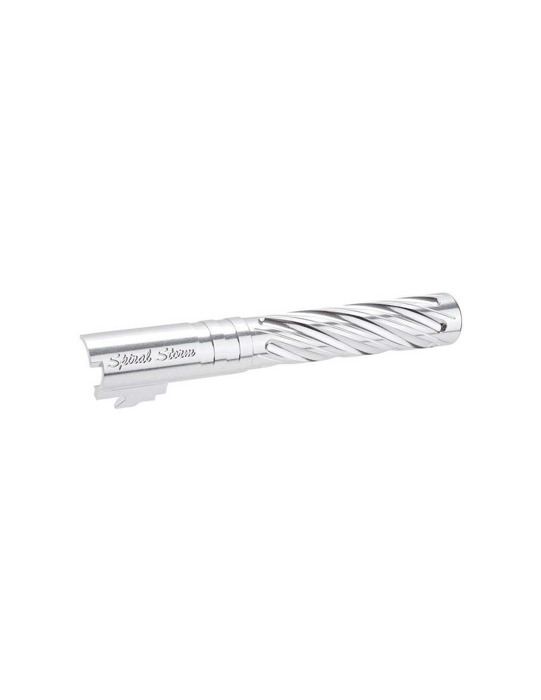 Dr.Black TM Hi-Capa 5.1 GBB Outer Barrel Spiral Storm – Silber