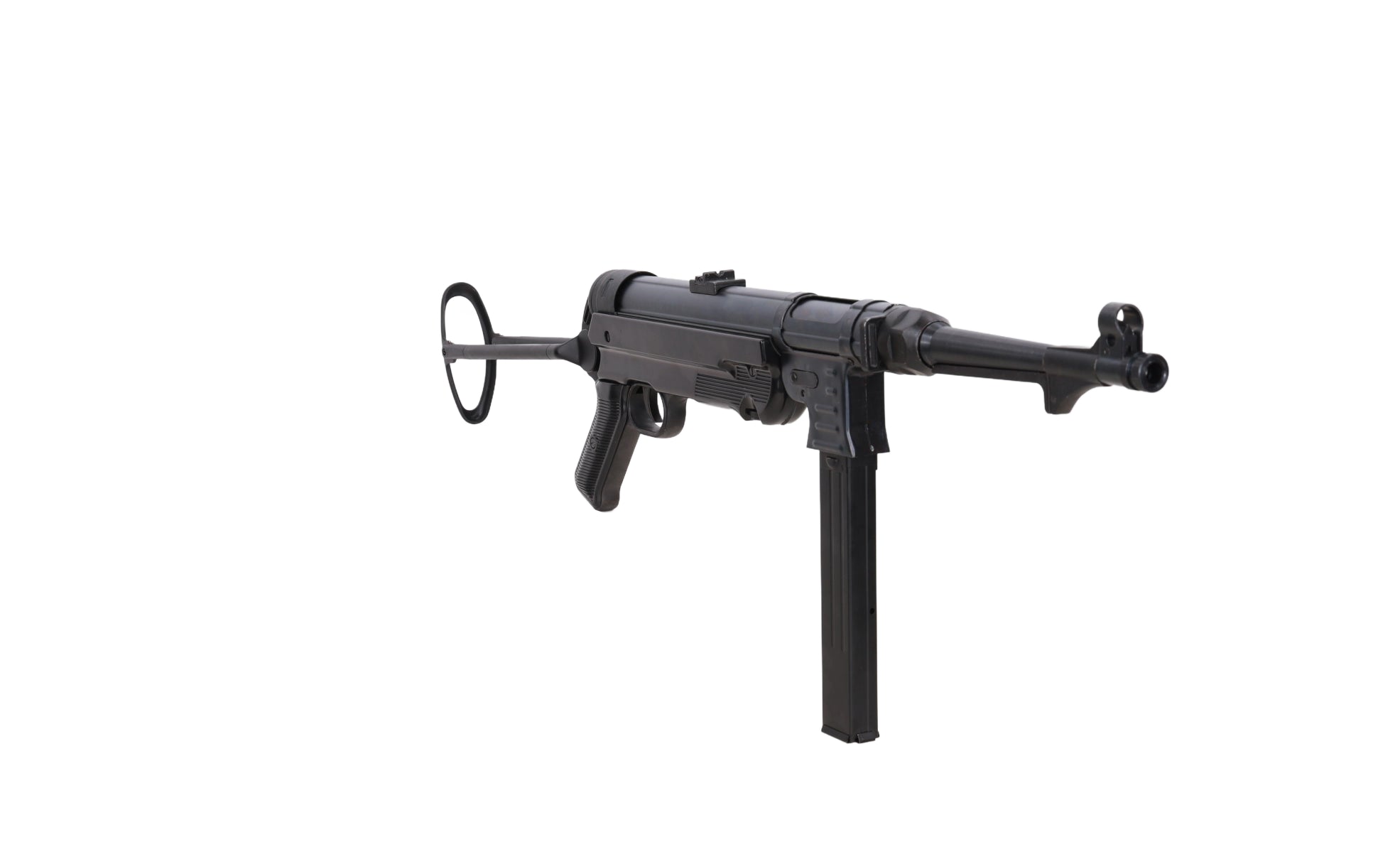 Specna Arms MP40 RETRO AEG Maschinenpistole inkl. GATE X-ASR – Schwarz (0,5 Joule)