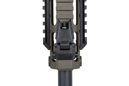 Specna Arms SA-C20-L CORE™ Gen. 2 HAL™ ETU ASG Karabiner mit Light Ops Schaft – Olive / OD Green (unter 0,5 Joule)
