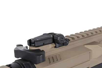 Specna Arms SA-FX01 FLEX™ Gen.2 BLDC™ HAL ETU™ ASG Karabiner – Halbbraun / Half-Tan (unter 0,5 Joule)