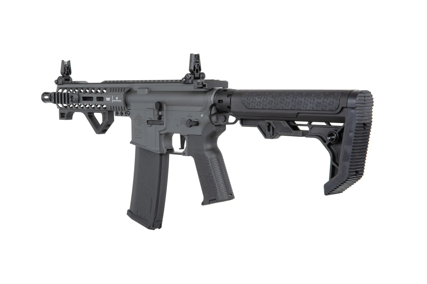 Specna Arms Rock River Arms SA-P17 Prime™ BLDC™ Aster II ETU Light Ops Karabiner – Grau (0,5 Joule)