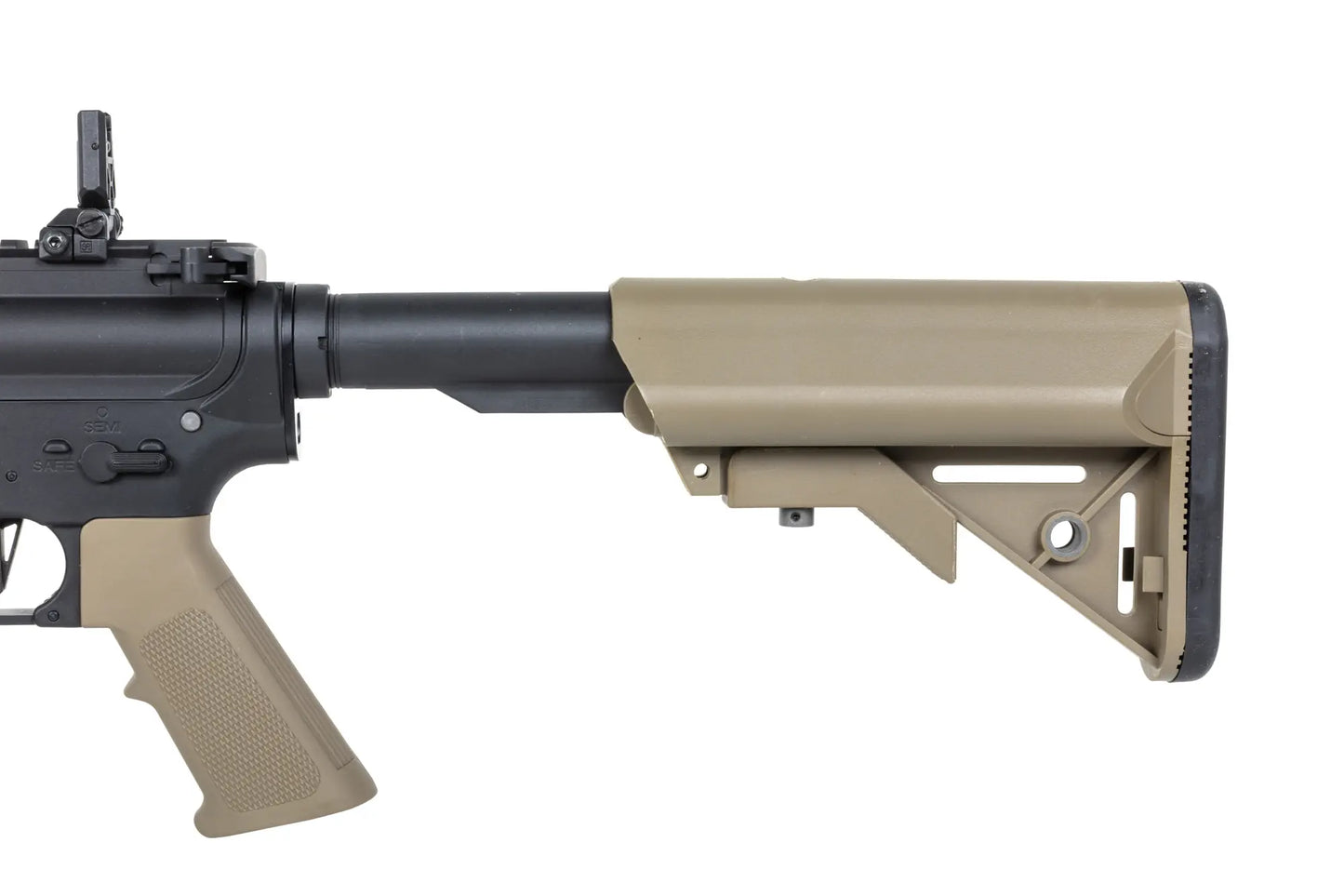 Specna Arms SA-C12 CORE™ Gen. 2 HAL™ ETU ASG Karabiner – Halbbraun / Half-Tan (unter 0,5 Joule)