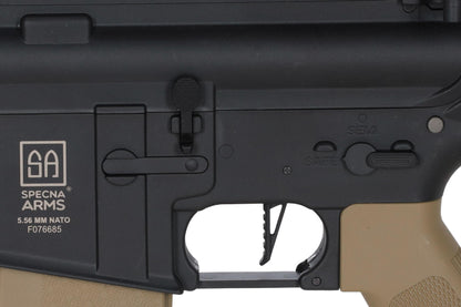 Specna Arms SA-F01 FLEX™ Gen.2 HAL ETU™ ASG Karabiner – Halbbraun / Half-Tan (unter 0,5 Joule)