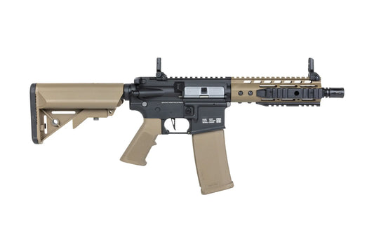Specna Arms SA-C12 CORE™ Gen. 2 HAL™ ETU ASG Karabiner – Halbbraun / Half-Tan (unter 0,5 Joule)