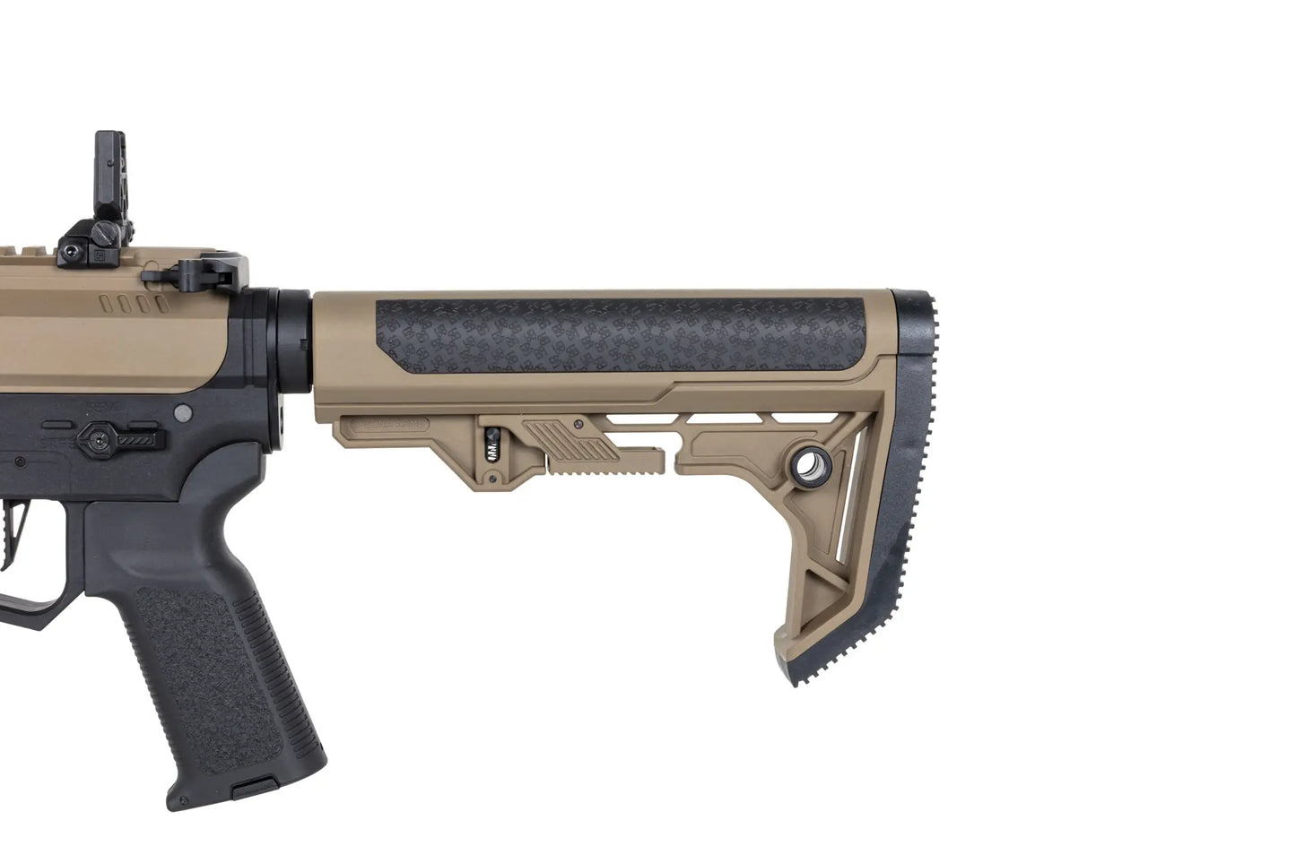 Specna Arms SA-FX02 FLEX™ Gen.2 BLDC™ HAL ETU™ ASG Karabiner – Half-Tan / Halbbraun (unter 0,5 Joule)