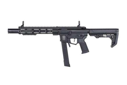 Specna Arms SA-FX02 FLEX™ Gen.2 BLDC™ HAL ETU™ ASG Karabiner – Schwarz (unter 0,5 Joule)