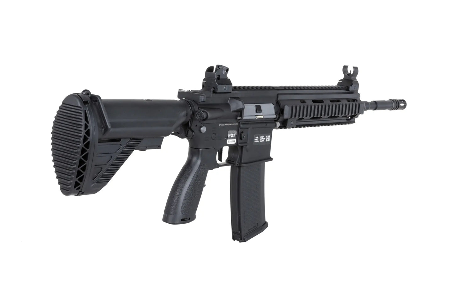 Specna Arms SA-FH07 FLEX™ Gen.2 BLDC™ HAL ETU™ ASG Karabiner – Schwarz (unter 0,5 Joule)