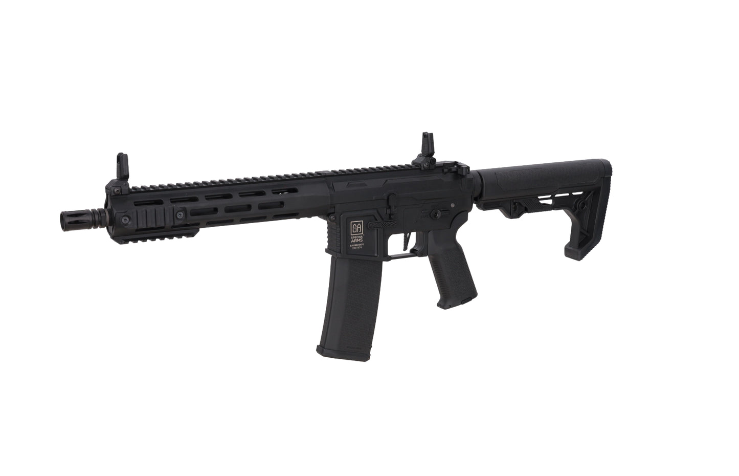 Specna Arms SA-F03 FLEX™ Gen.2 BLDC™ HAL ETU™ ASG Karabiner – Schwarz (unter 0,5 Joule)
