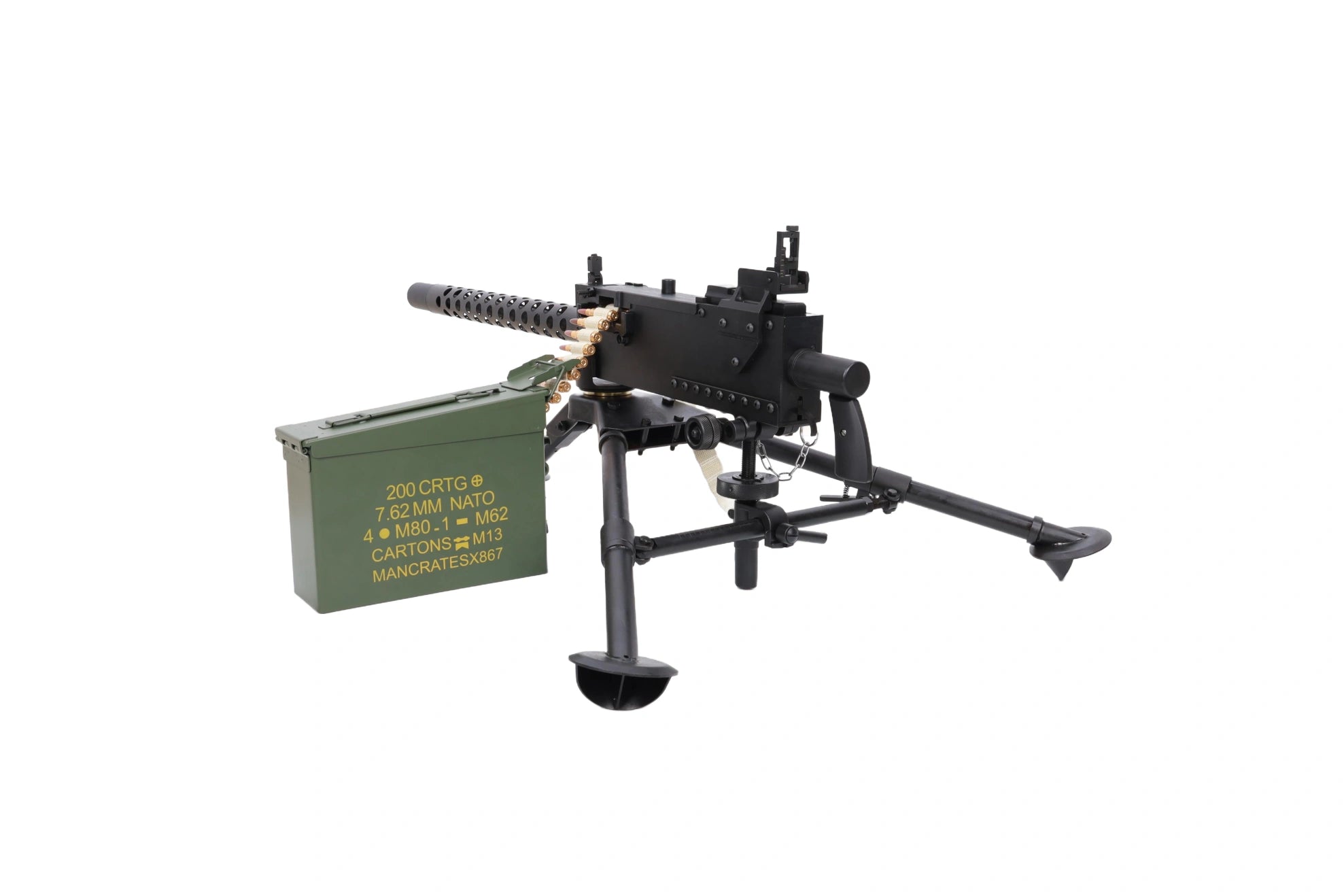 A&K M1919A4 Airsoft Machine Gun with M122 tripod (0,5 Joule)