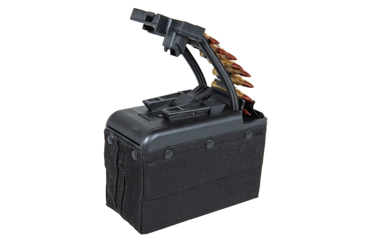 Box Magazine Round A&K electric box magazine for 2,000 rounds for M249 type replicas with ...