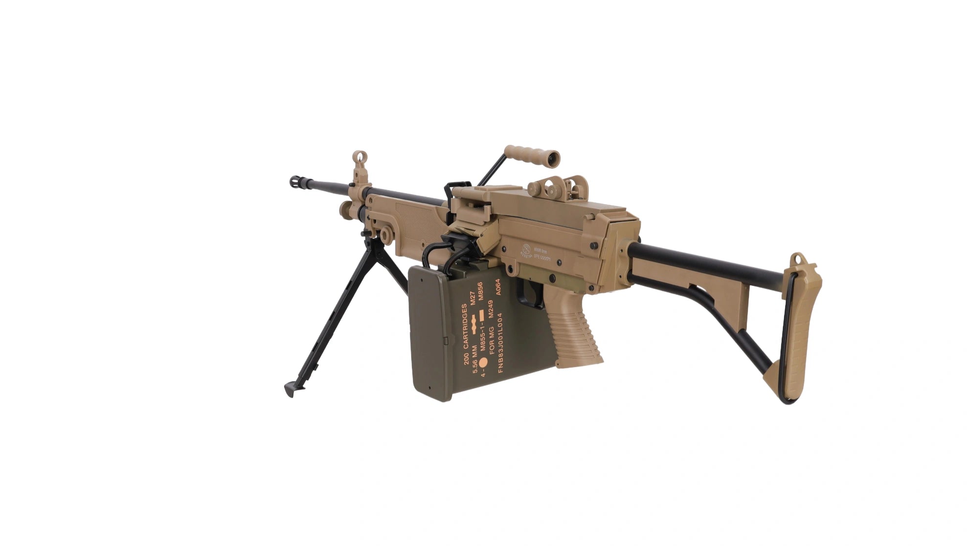 Specna Arms ASG Machine Gun FN Herstal M249 MK1 CORE™ Tan (0,5 Joule)