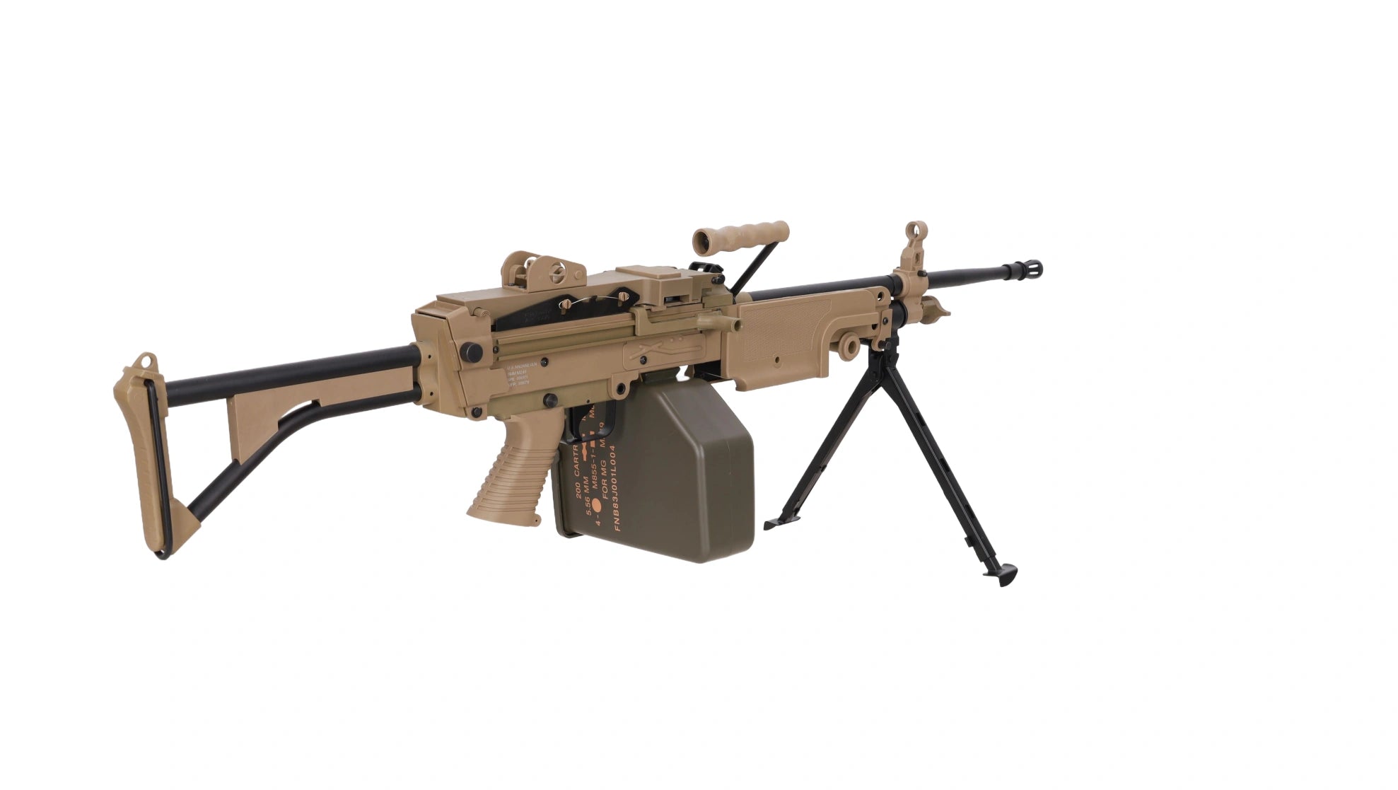 Specna Arms ASG Machine Gun FN Herstal M249 MK1 CORE™ Tan (0,5 Joule)