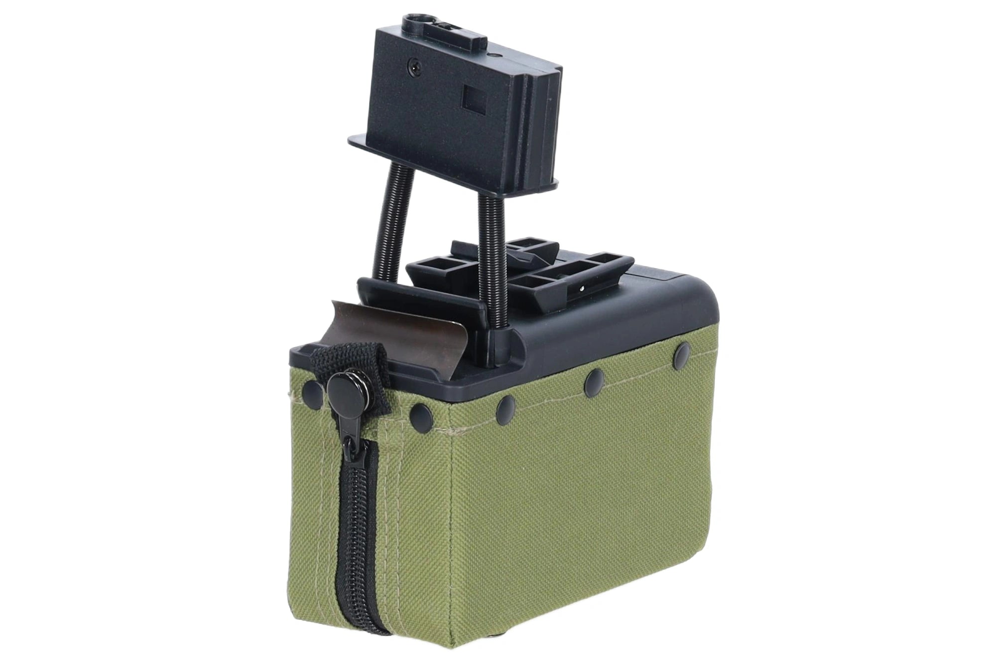 Specna Arms Box type magazine 1500 BBs x AIK for M249 Ranger Green
