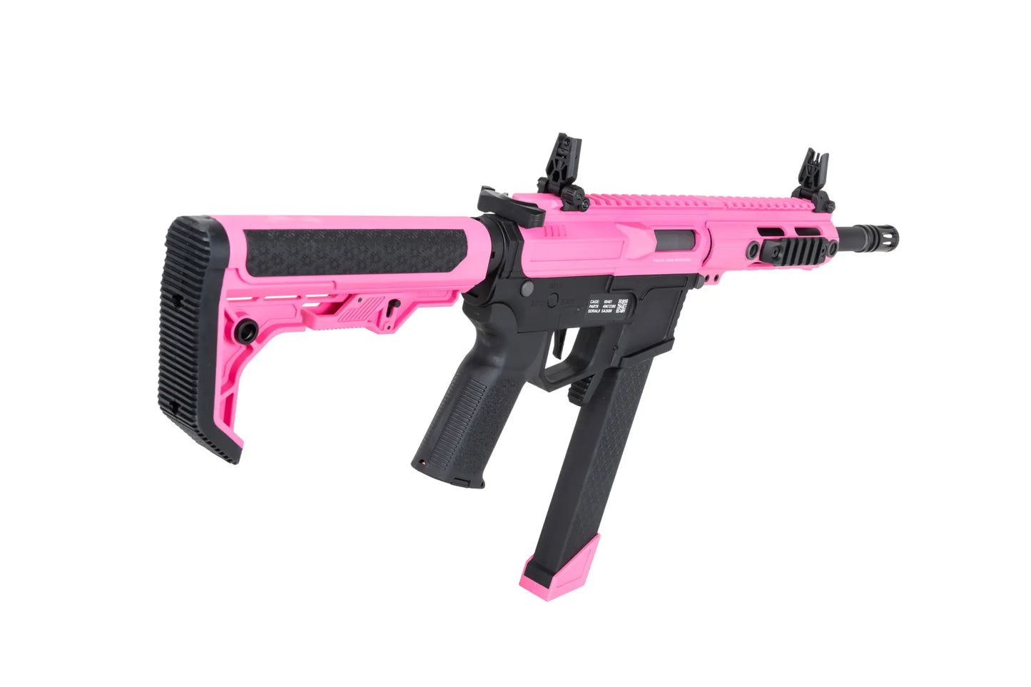 Specna Arms SA-FX01 FLEX™ Gen.2 BLDC™ HAL ETU™ ASG Karabiner 9" – Rosa (unter 0,5 Joule)