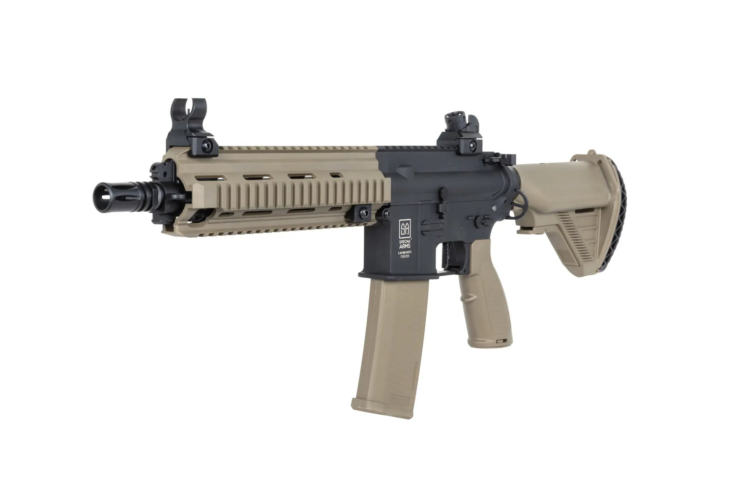 Specna Arms SA-FH06 FLEX™ Gen.2 HAL ETU™ ASG Karabiner – Halbbraun / Half-Tan (unter 0,5 Joule)