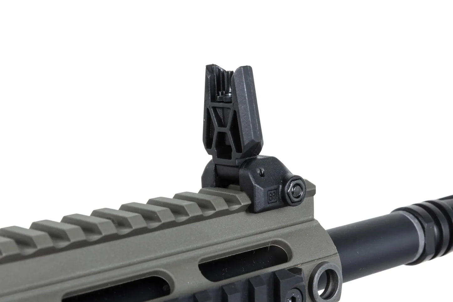 Specna Arms M4/AR15 SA-FX01 FLEX™ Gen.2 AEG-Sturmgewehr 9" – Olivgrün (unter 0,5 Joule)