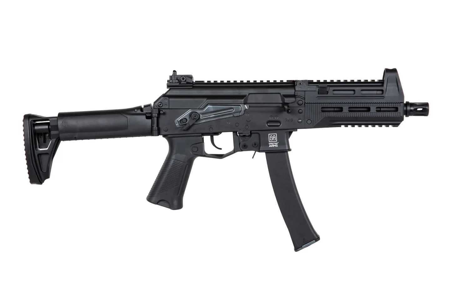 Specna Arms SA-J20 FLEX™ High Speed (30 RPS) Maschinenpistole – Schwarz (unter 0,5 Joule)