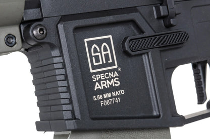 Specna Arms SA-F04-RL FLEX™ Gen.2 BLDC™ HAL ETU™ Light Ops / New Receiver ASG Karabiner – Olive (unter 0,5 Joule)