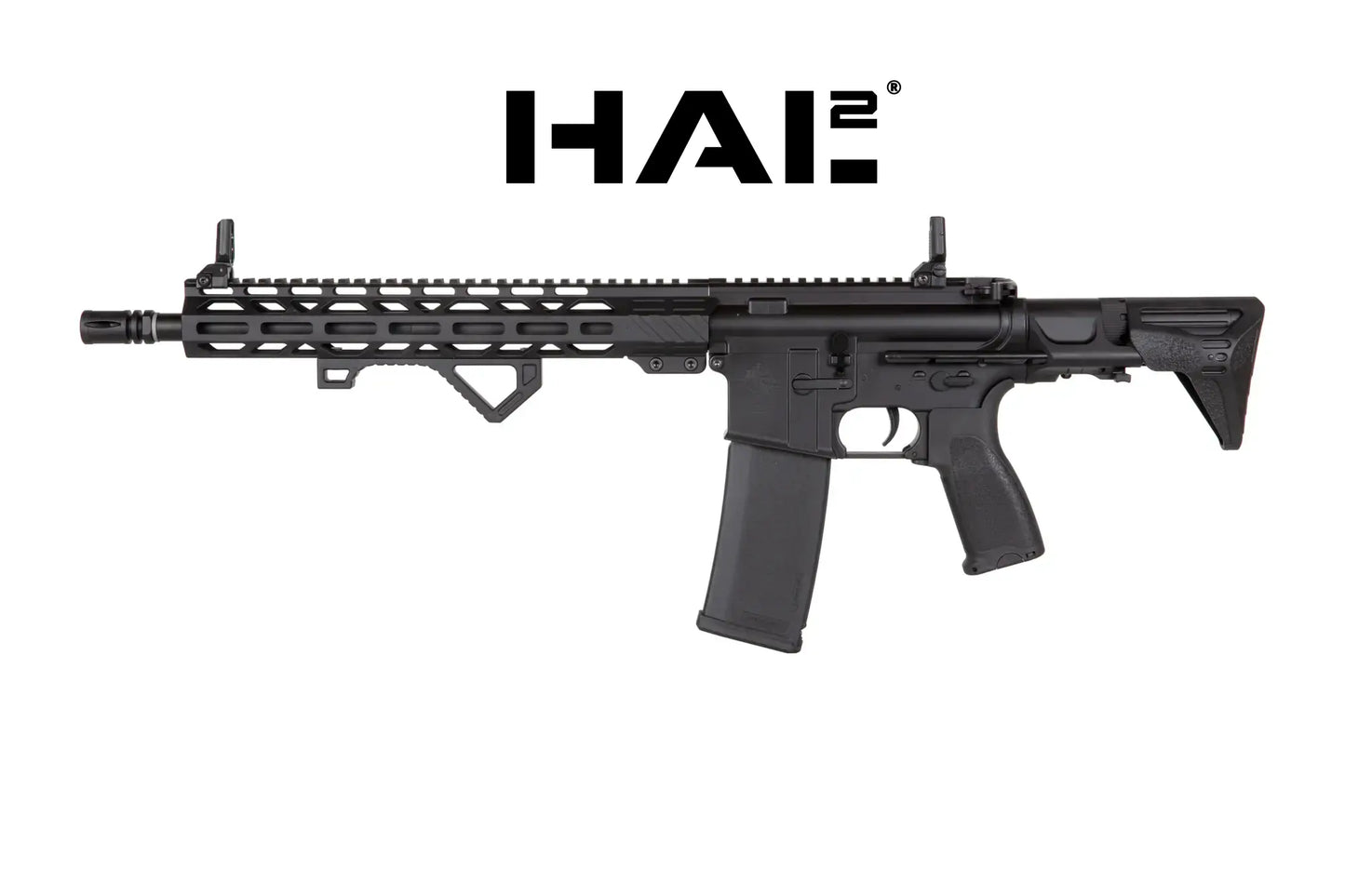 Specna Arms RRA SA-E24 PDW EDGE™ HAL 2™ Karabiner – Schwarz (unter 0,5 Joule)
