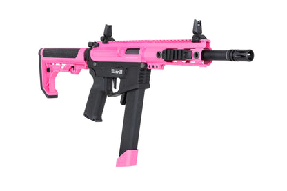 Specna Arms SA-FX01 FLEX™ Gen.2 BLDC™ HAL ETU™ ASG Karabiner 9" – Rosa (unter 0,5 Joule)