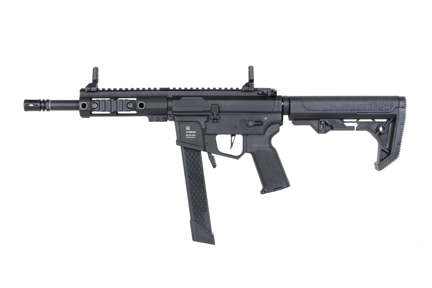 Specna Arms M4/AR15 SA-FX01 FLEX™ Gen.2 HAL ETU™ AEG-Sturmgewehr 9" – Schwarz (unter 0,5 Joule)