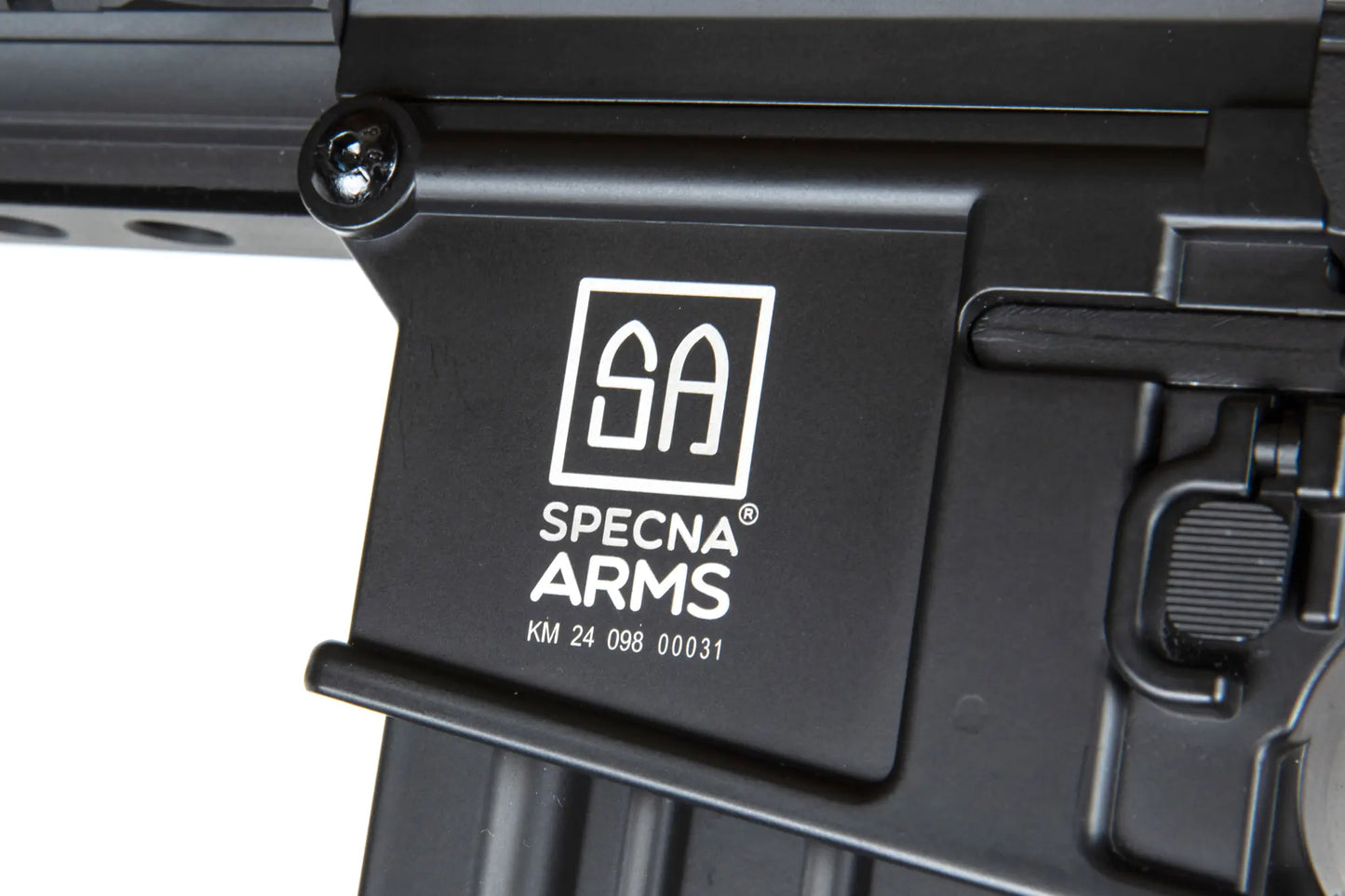 Specna Arms SA-E36 EDGE™ Kestrel™ ETU Sturmgewehr – Schwarz (unter 0,5 Joule)