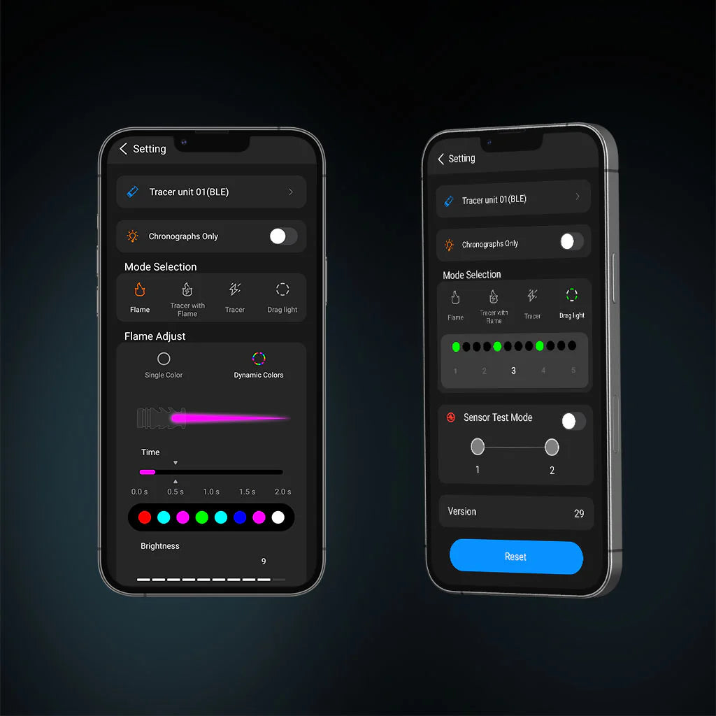 E-shooter Tracer unit FLARE M Bluetooth