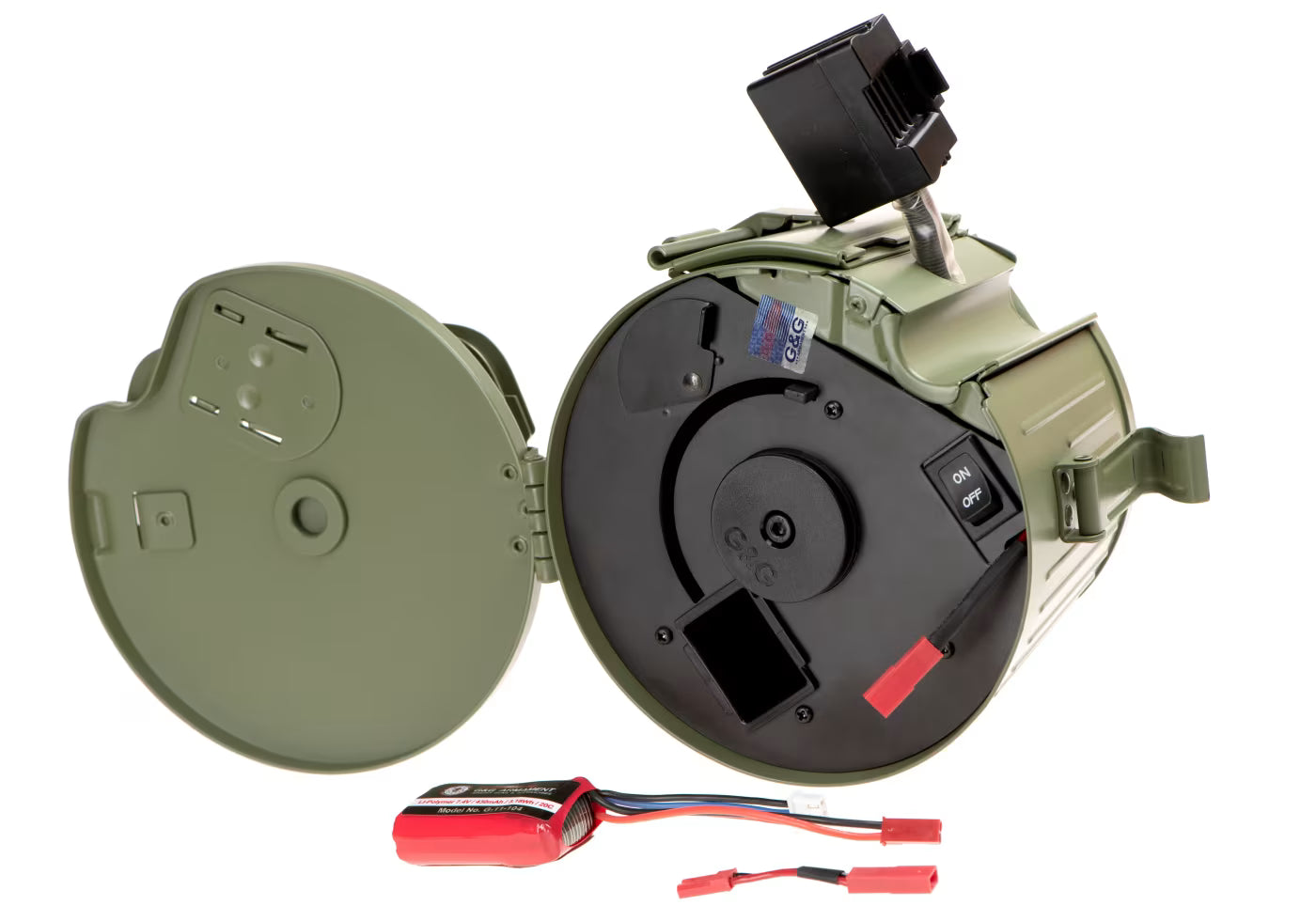 G&G Box Mag GMG42 1700rds Grün