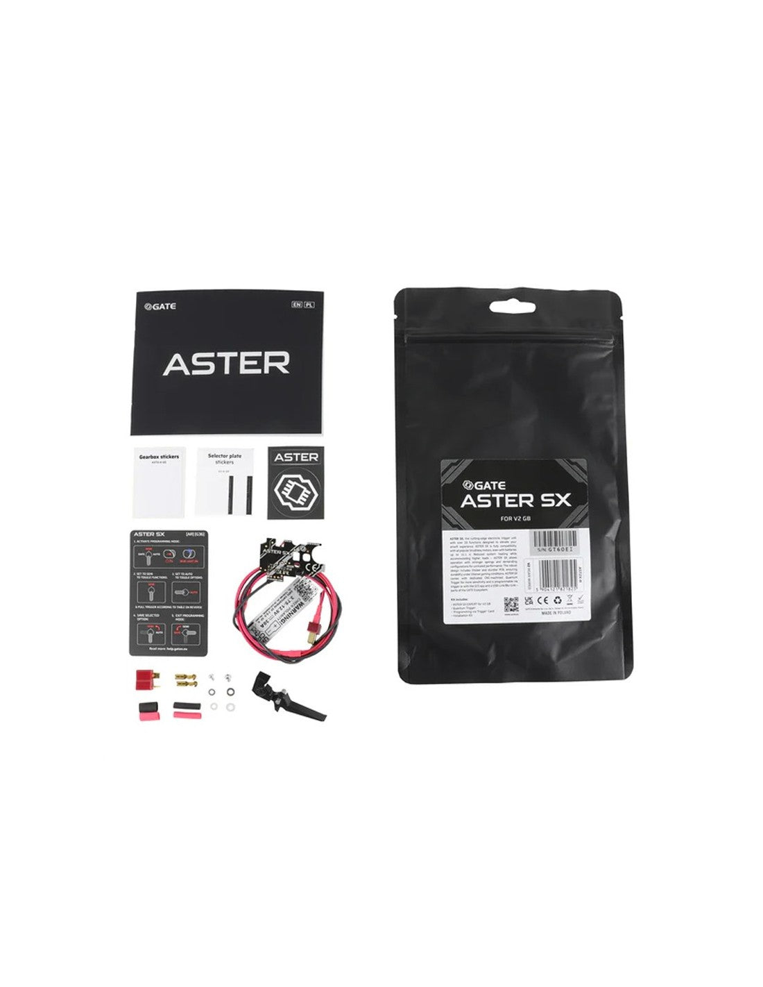 GATE ASTER V2 SX EXPERT – V2 (Wired Rear / US-Version)