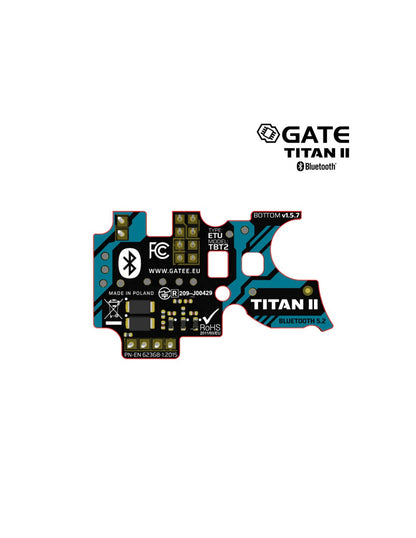 GATE TITAN II Bluetooth® EXPERT – V2 AEG (Rear Wired / US-Version)