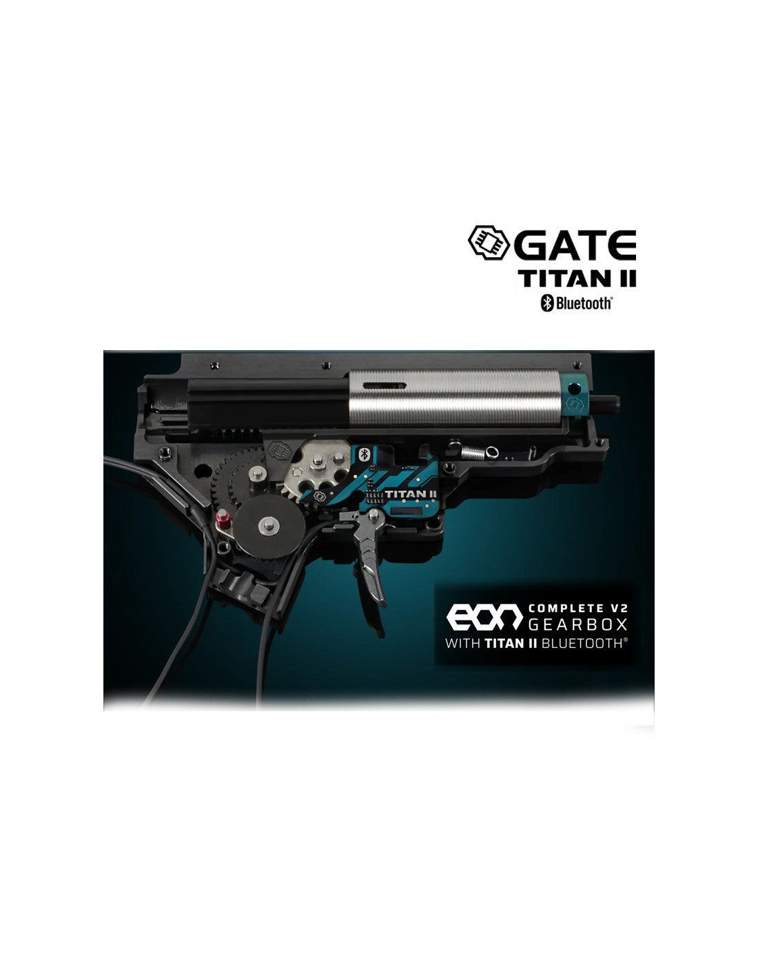 GATE TITAN II Bluetooth® EXPERT – V2 AEG (Rear Wired / US-Version)
