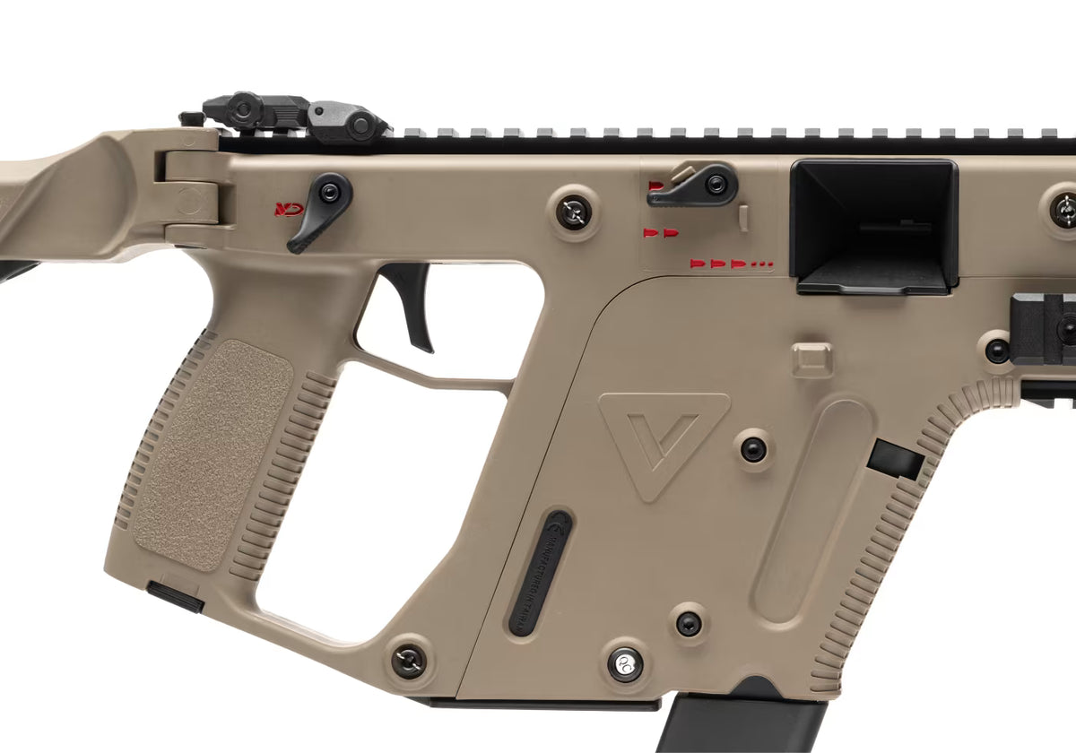 Krytac Kriss Vector V2 Folding Stock – Dark Earth (0.5 Joule)