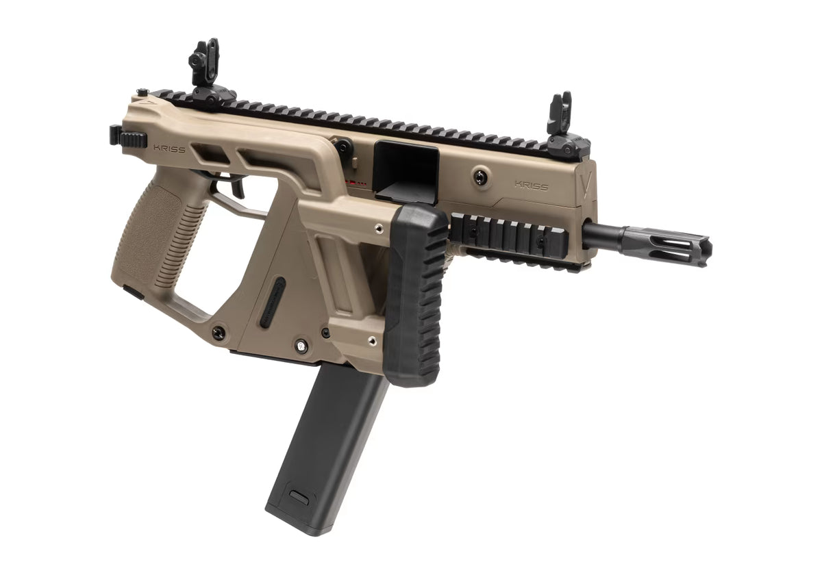 Krytac Kriss Vector V2 Folding Stock – Dark Earth (0.5 Joule)